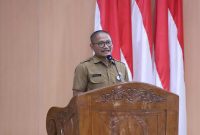 Kepala Dinas Kebudayaan, pemuda dan olahraga (Disbudpora) Kabupaten Bekasi Iman Nugraha