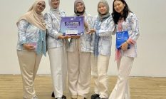 Lima Mahasiswa ITB Juara 1 Inovasi Produk Nasional Membuat Masker dari Limbah